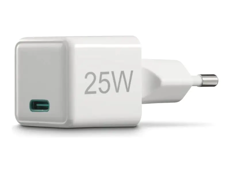 Hama Netzteil - Mini-Ladegerät - 25 Watt - PD, QC 2.0, QC 3.0 (24 pin USB-C) 00201981