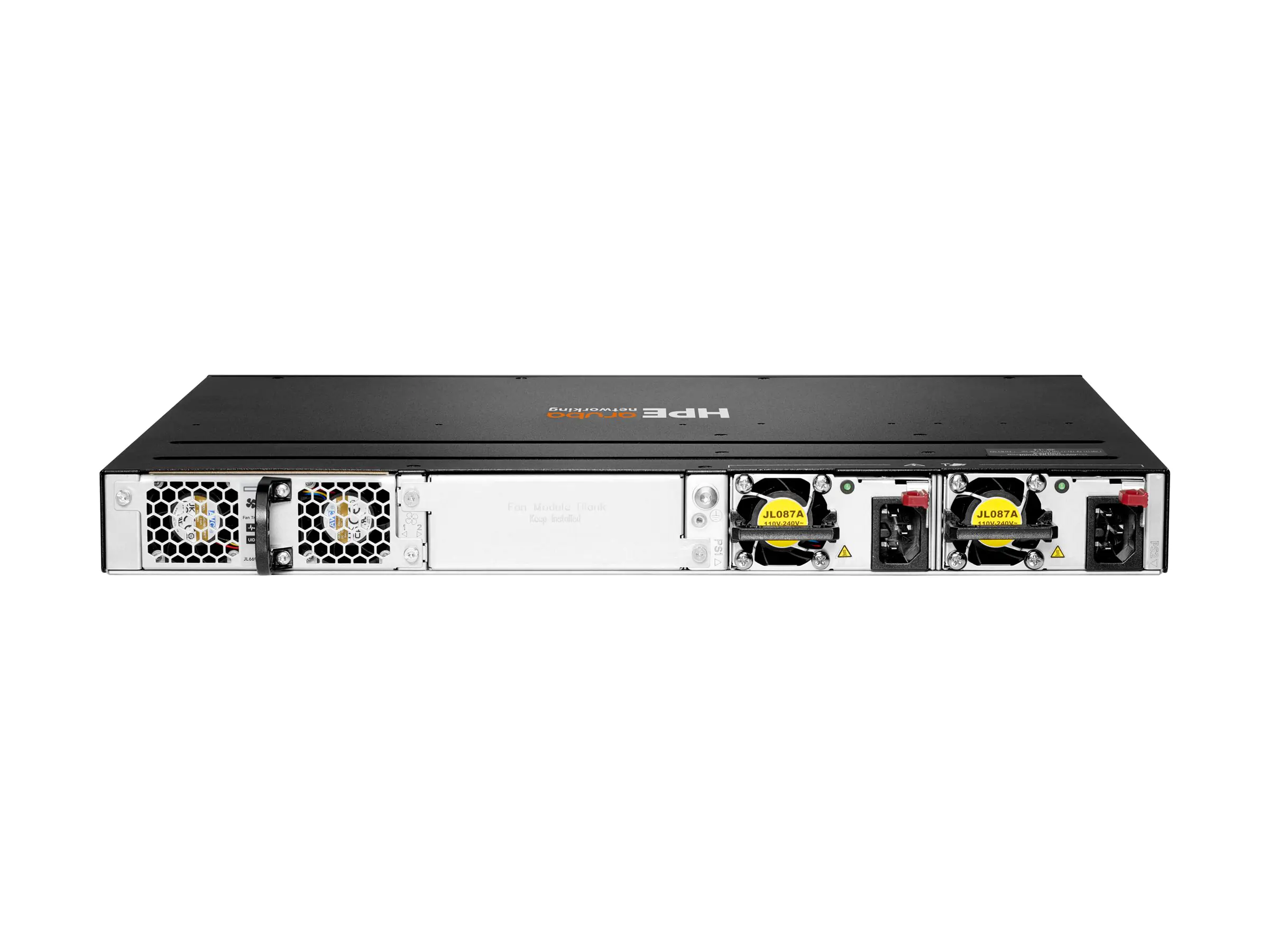 HPE Aruba 6200M 36G 12SR5 Class6 PoE 4SFP+ Switch - Switch - max. Stapelentfernung 10 km - L3 - managed - 36 x 10/100/1000 (4PPoE) + 12 x 1/2.5/5GBase-T (4PPoE) + 4 x 1 Gigabit / 10 Gigabit SFP+ (Uplink / Stacking) - Front und Seite zu Hinterseite - an Ra
