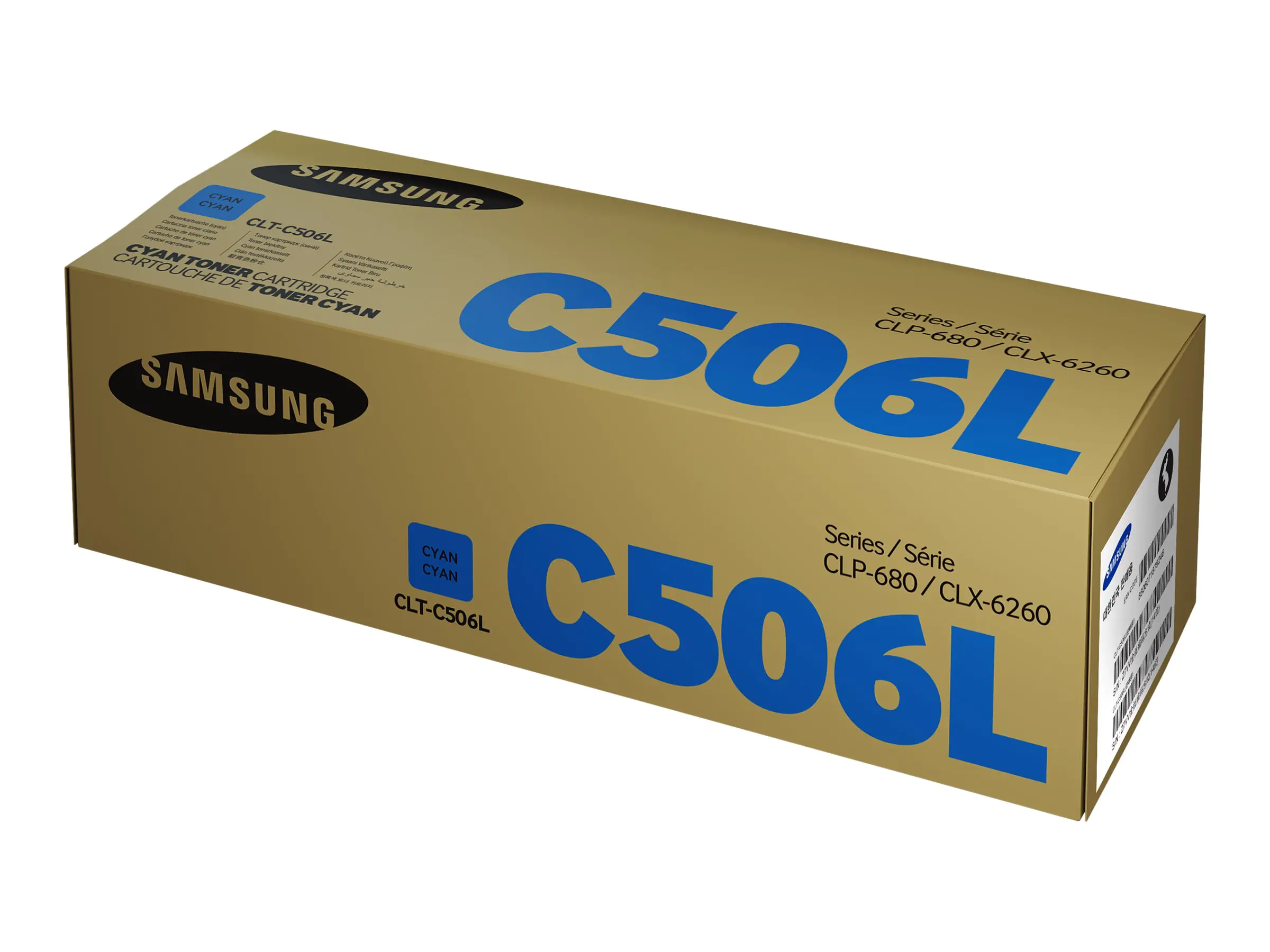 Samsung CLT-C506L - Cyan - Original - Tonerpatrone - für CLP-680DW, 680ND; CLX-6260FD, 6260FR, 6260FW, 6260ND Samsung CLT-C506L - Cyan - Original - Tonerpatrone - für CLP-680DW, 680ND; CLX-6260FD, 6260FR, 6260FW, 6260ND