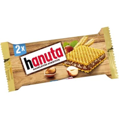 Hanuta Gebäck 18 x 44 g/Pack. Hanuta Gebäck 18 x 44 g/Pack.
