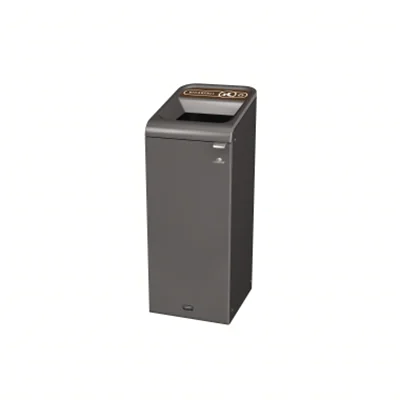 Rubbermaid Abfallsammelsystem 49,5 x 97,5 x 36,7 cm (B x H x T) 57l 1 Sortierfach Stahl, verzinkt grau/braun Rubbermaid Abfallsammelsystem 49,5 x 97,5 x 36,7 cm (B x H x T) 57l 1 Sortierfach Stahl, verzinkt grau/braun