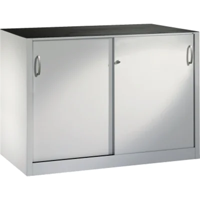 C+P Schwerlastschrank 2156092S10000 Schiebetür 1000x1600x500mm lgr/lgr