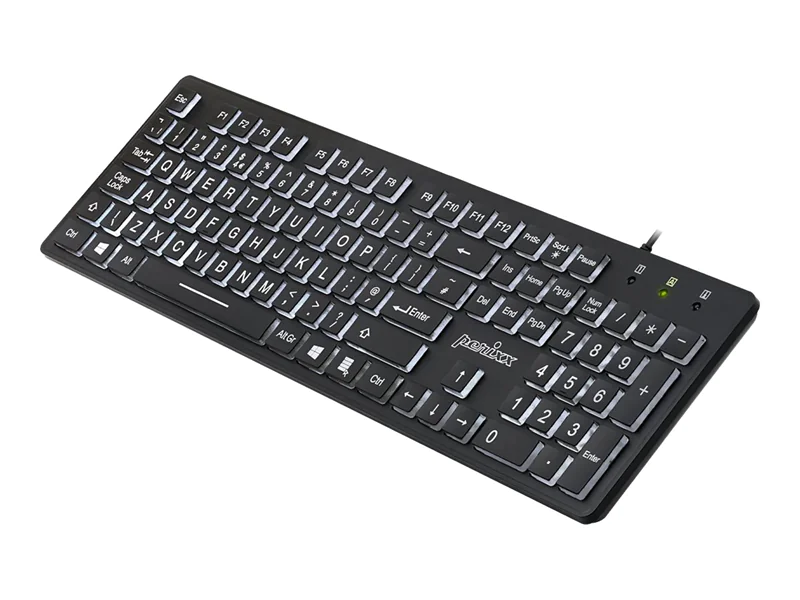Perixx PERIBOARD-317 - Tastatur - Standard, mit