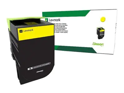 Lexmark 702Y - Gelb - Original - Tonerpatrone LCCP, LRP - für Lexmark CS310dn, CS310n, CS410dn, CS410dtn, CS410n, CS510de, CS510dte