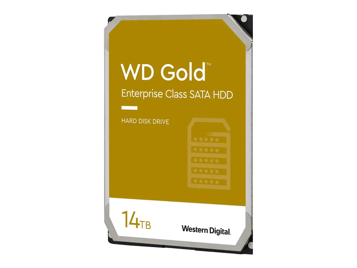 WD Gold DC HA750 Enterprise Class SATA HDD WD141KRYZ - Festplatte - 14 TB - intern - 3.5" (8.9 cm) - SATA 6Gb/s - 7200 rpm - Puffer: 512 MB