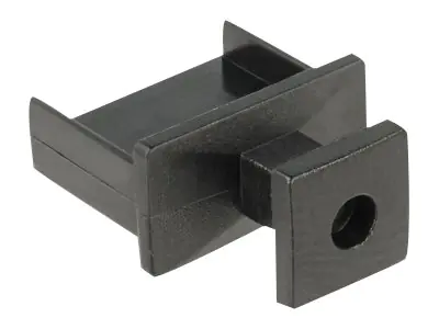 Delock Dust Cover for USB Type-A Female - Schutzumschlag - Schwarz (Packung mit 10)