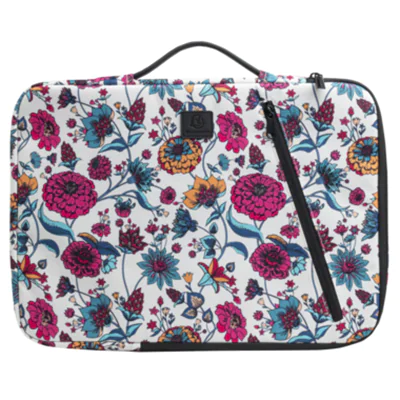 Exacompta Notebookhülle Sleeve 41 x 31 x 2,5 cm (B x H x T) Minifronttasche mit Reißverschluss Polyester, 100 % recycelt mehrfarbig