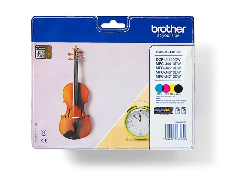 Brother LC127XL Value Pack - 4er-Pack - mit hoher LC127XLVALBP