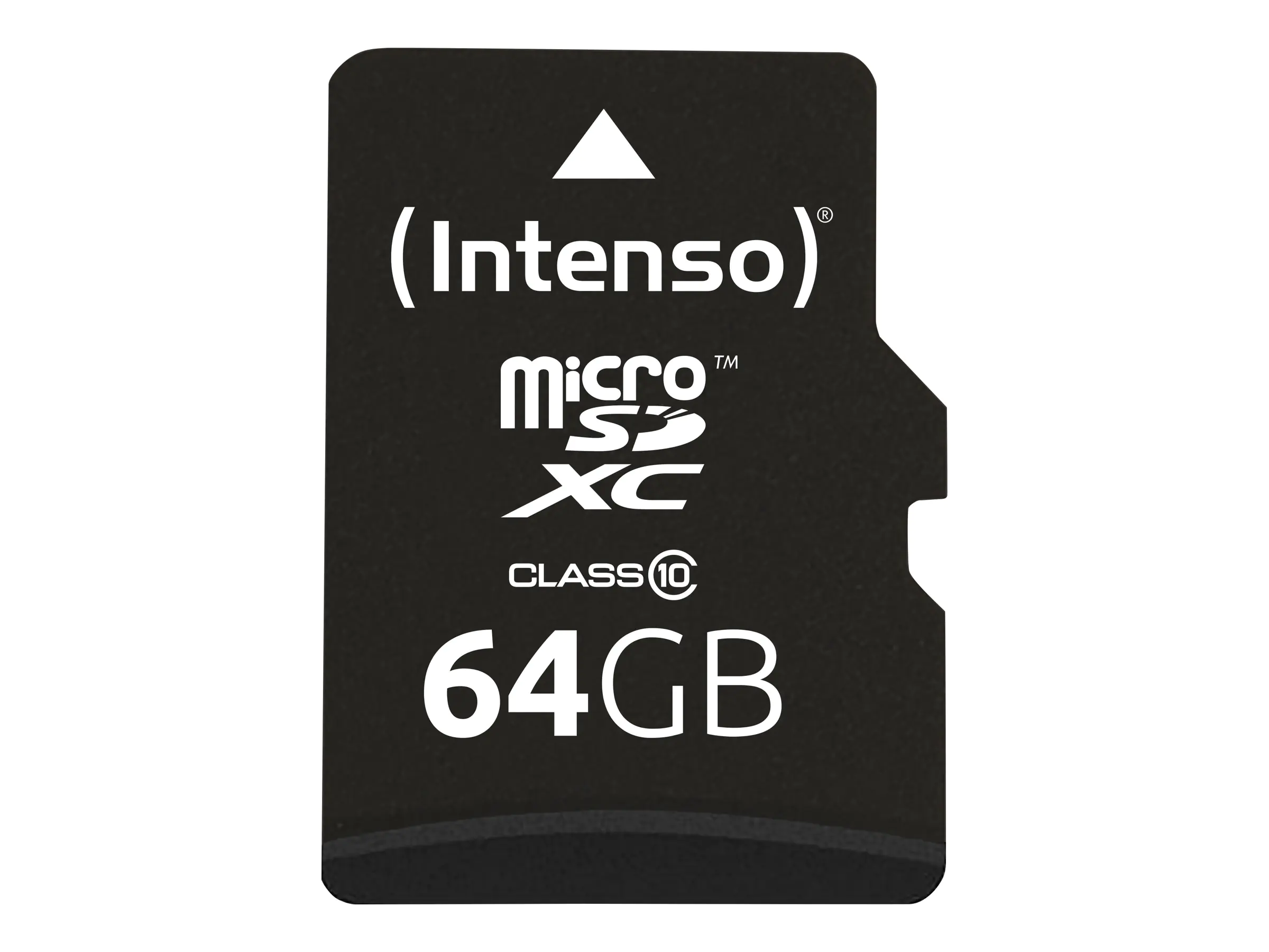 Intenso - Flash-Speicherkarte (microSDXC-an-SD-Adapter inbegriffen) - 64 GB - Class 10 - microSDXC Intenso - Flash-Speicherkarte (microSDXC-an-SD-Adapter inbegriffen) - 64 GB - Class 10 - microSDXC