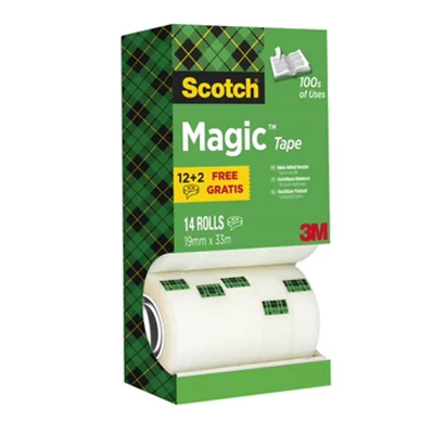 Scotch Klebeband Magic 8R14TPR 19mmx33m 14 St./Pack. Scotch Klebeband Magic 8R14TPR 19mmx33m 14 St./Pack.