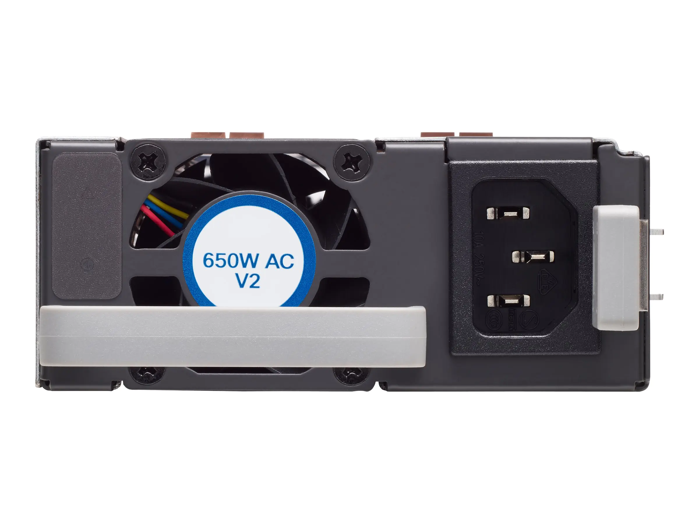 Cisco - Stromversorgung redundant / Hot-Plug (Plug-In-Modul) - Wechselstrom 90-264 V - 650 Watt - für P/N: C9500-24Y4C-10A, C9500-32QC-10A, C9500-48Y4C-10A, C9500-48Y4C-10E, C9500-48Y4C-A-CAP