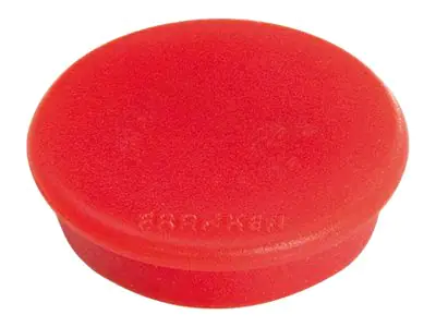 Franken Magnet HM20 01 rund 24mm rot 10 St./Pack.