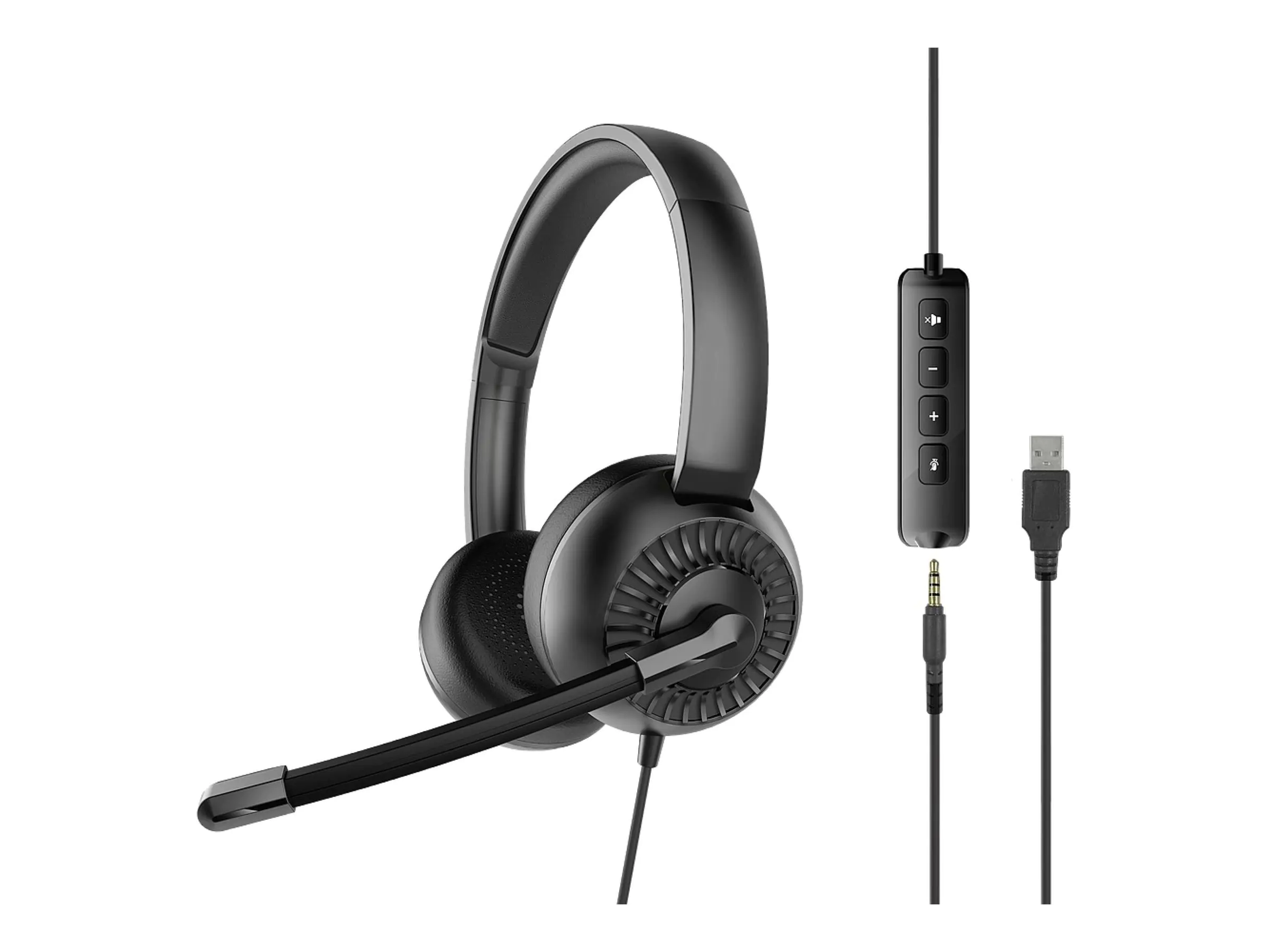 SPEEDLINK Office Headset METIS USB Stereo schwarz retail - Headset