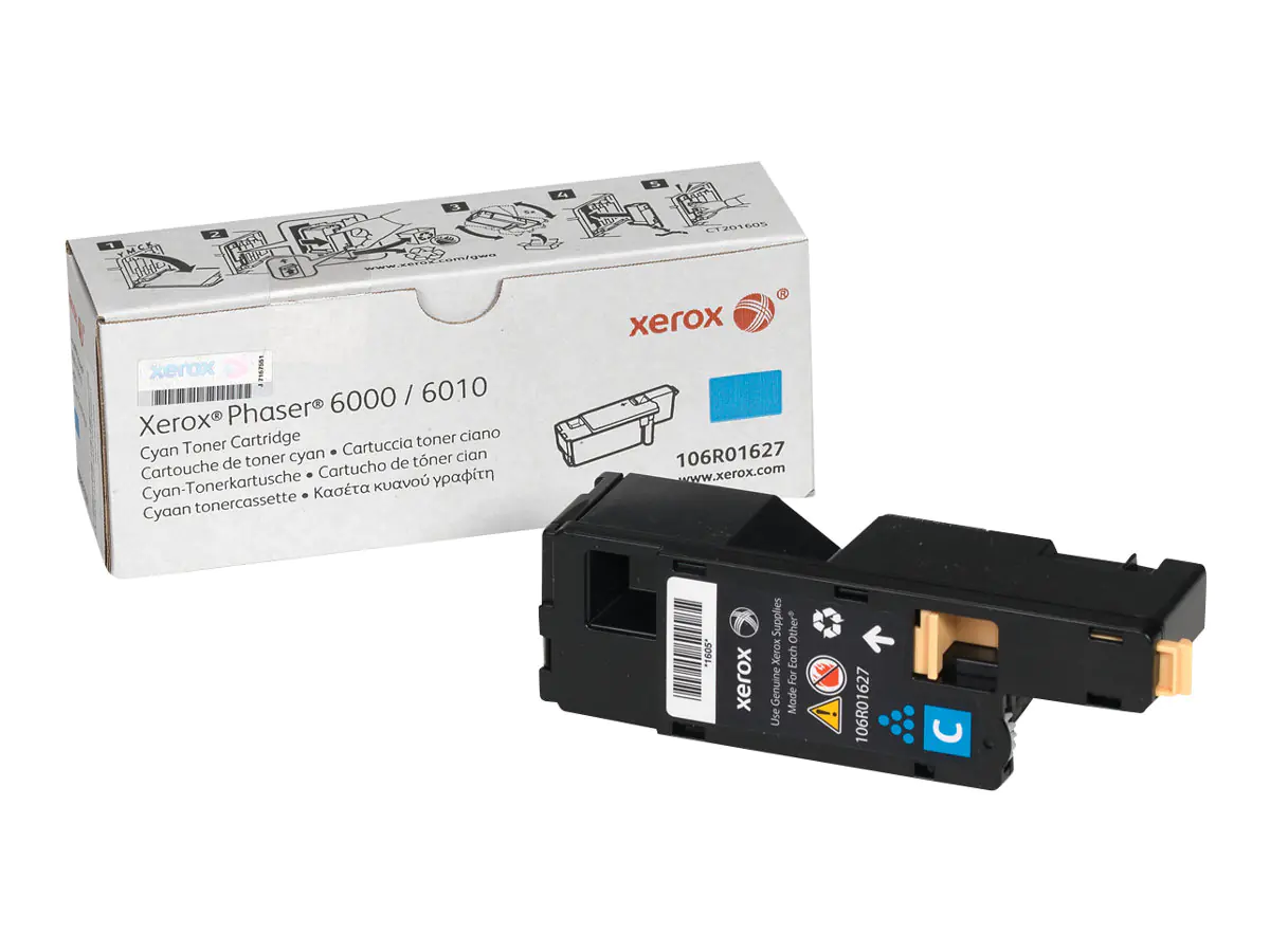 Xerox Phaser 6010 - Cyan - Original - Tonerpatrone - für Phaser 6000, 6010, 6010N; WorkCentre 6015B, 6015N, 6015NI, 6015V_BC, 6015V_NIC