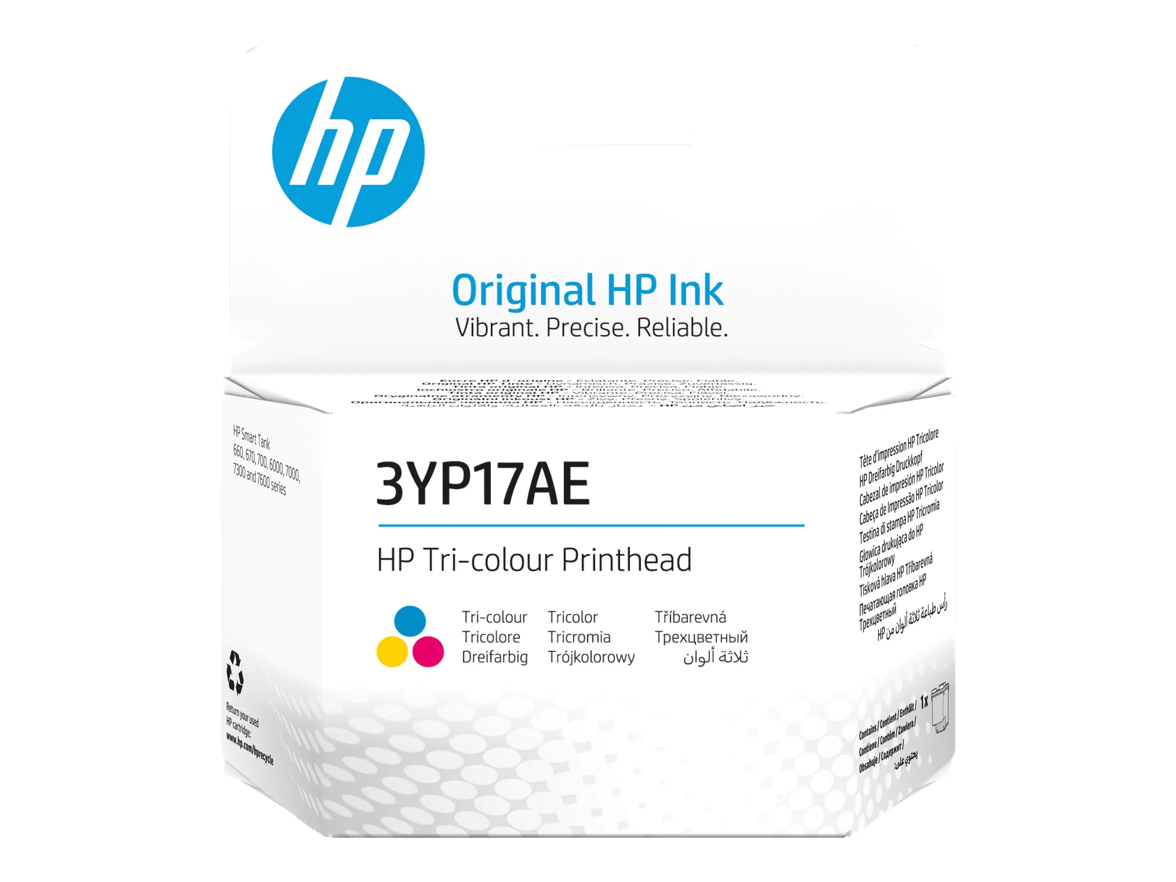 HP Dreifarbig - Druckkopf - für Smart Tank 3YP17AE