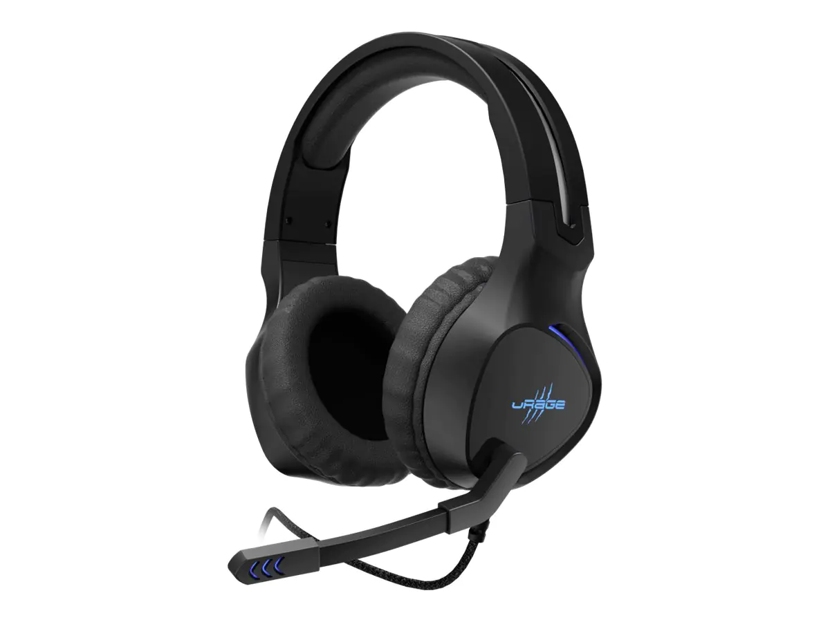 Hama uRage SoundZ 300 - Headset - ohrumschließend - kabelgebunden - 3,5 mm Stecker - Schwarz