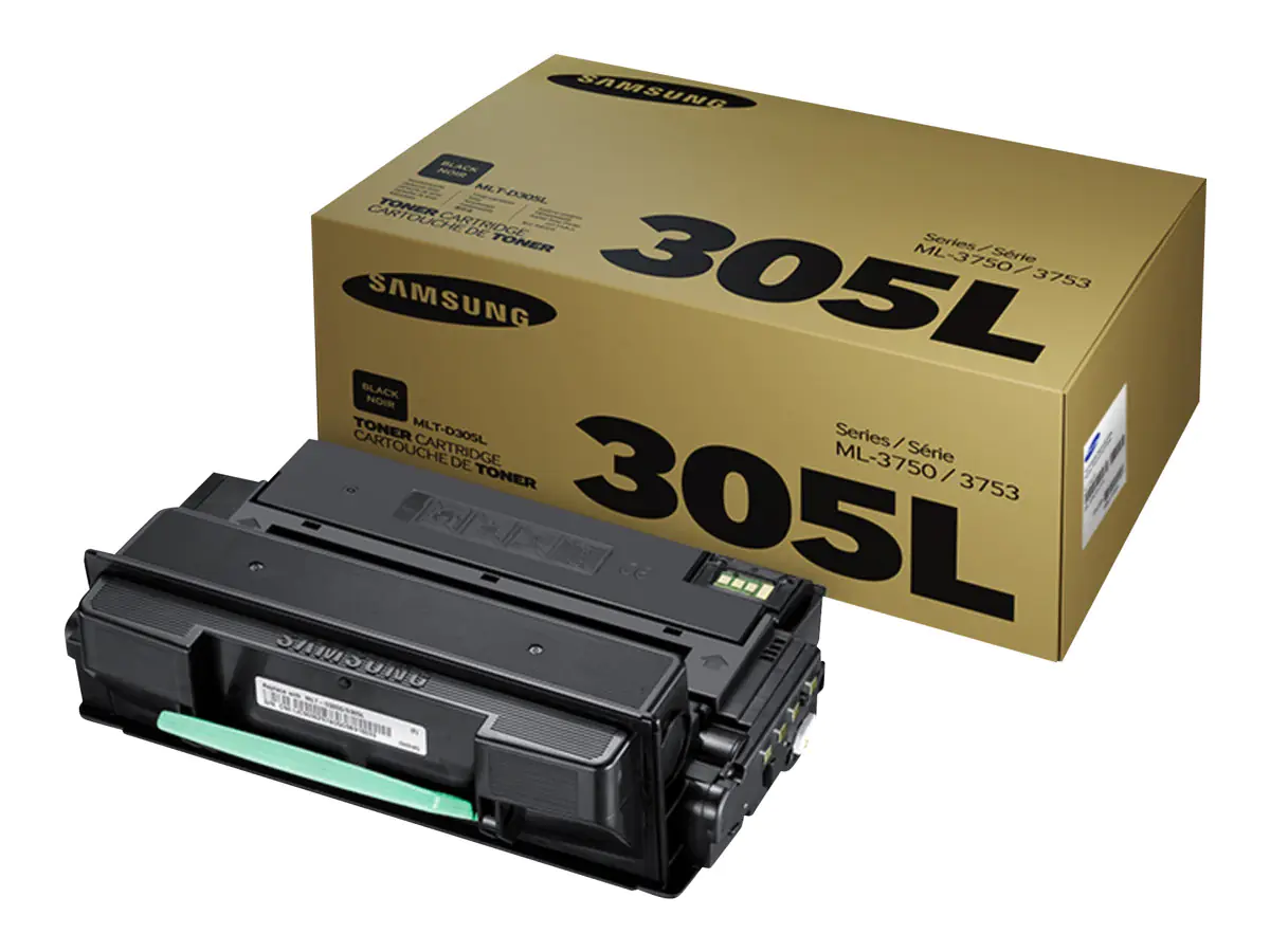 Samsung MLT-D305L - Hohe Ergiebigkeit - Schwarz - Original - Tonerpatrone (SV048A) - für Samsung ML-3750ND, ML-3753ND Samsung MLT-D305L - Hohe Ergiebigkeit - Schwarz - Original - Tonerpatrone (SV048A) - für Samsung ML-3750ND, ML-3753ND