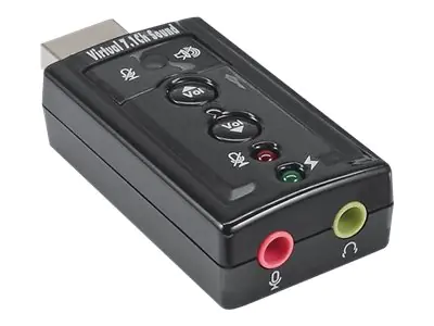 InLine - Soundkarte - 7.1 - USB 2.0 - CMedia CM108