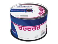 MediaRange - 50 x CD-R - 700 MB (80 Min) 52x - Schwarz - Spindel