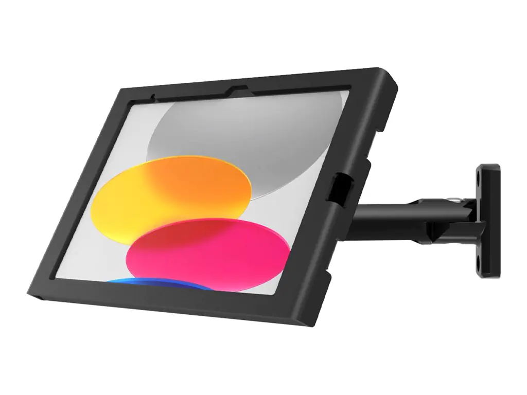 Compulocks iPad 10th-11th (A16) Gen Swell Enclosure Swing Wall Mount Black - Gehäuse - für Tablett - Schwarz - Bildschirmgröße: 27.7 cm (10.9") - für Apple 10.9-inch iPad Wi-Fi, Wi-Fi + Cellular