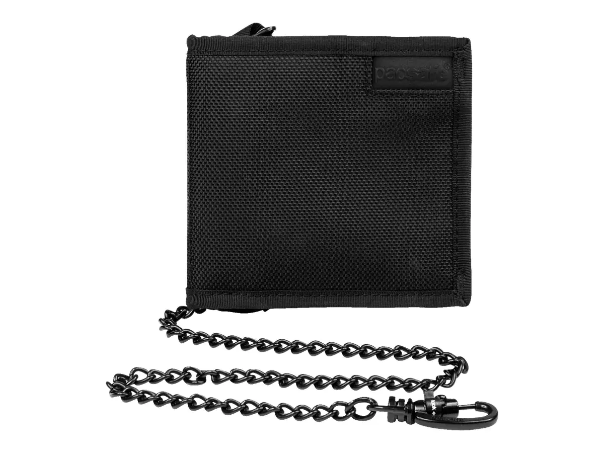 Pacsafe RFIDsafe Z100 - Tasche - 100% Polyester - Schwarz