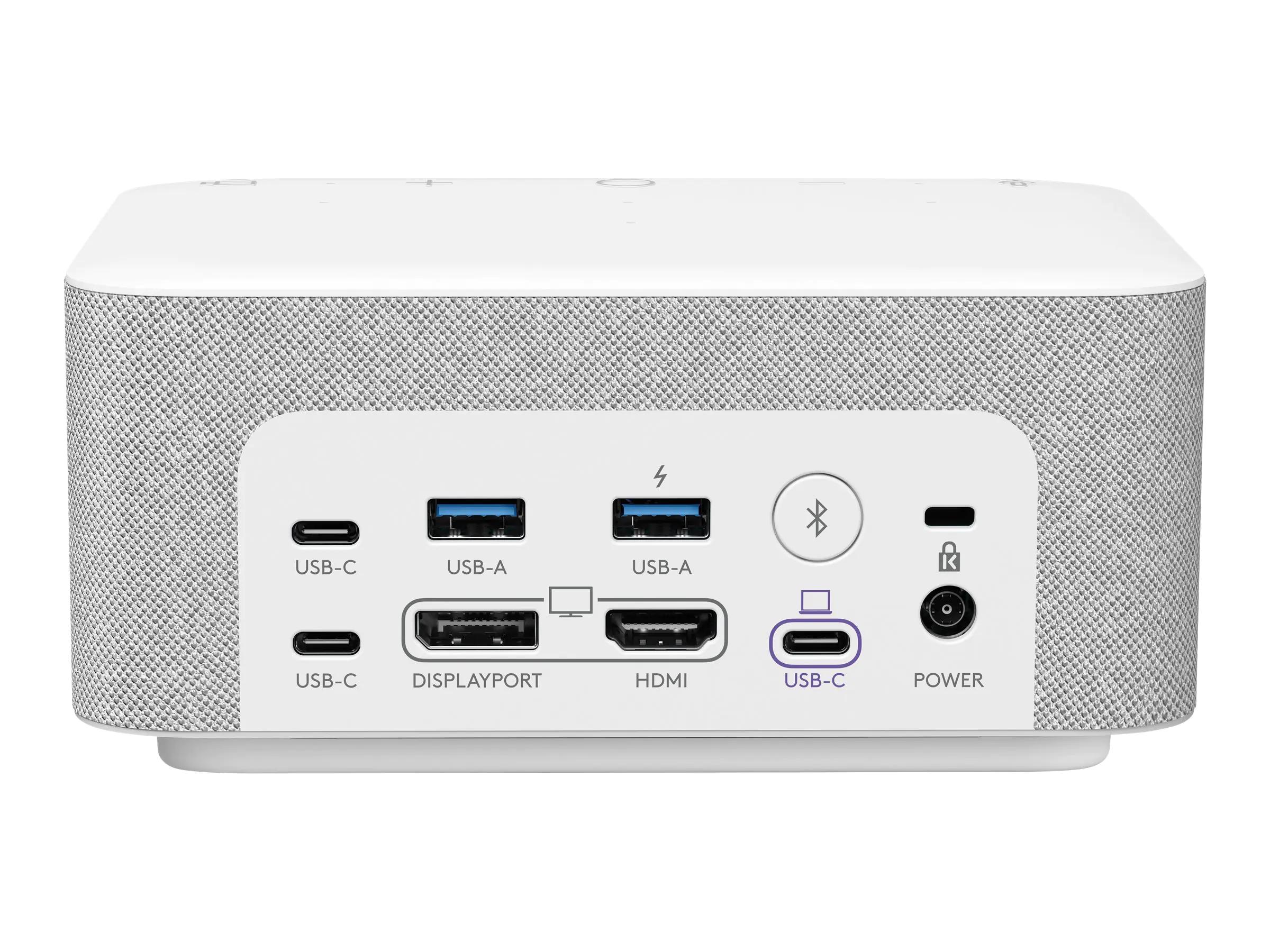 Logitech Logi Dock for UC - Dockingstation - USB-C - HDMI, DP - Bluetooth - für Room Solution Large