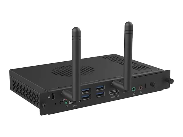 Avocor - Modulares digitales Beschilderungsgerät - 8 GB RAM - Intel Core i5 - SSD - 256 GB - Windows 11 Pro - 4K UHD (2160p) - 60 BpS - Schwarz Avocor - Modulares digitales Beschilderungsgerät - 8 GB RAM - Intel Core i5 - SSD - 256 GB - Windows 11 Pro - 4K UHD (2160p) - 60 BpS - Schwarz