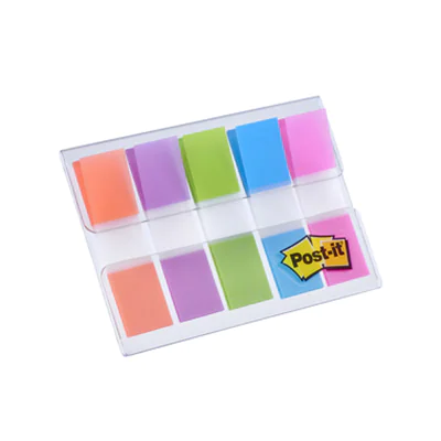 Post-it Haftstreifen Index Mini 683-5CB2 sortiert 5x20 St./Pack. Post-it Haftstreifen Index Mini 683-5CB2 sortiert 5x20 St./Pack.