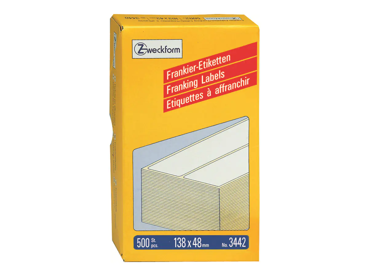Avery Zweckform Avery Franking Labels - Permanenter Klebstoff 3442