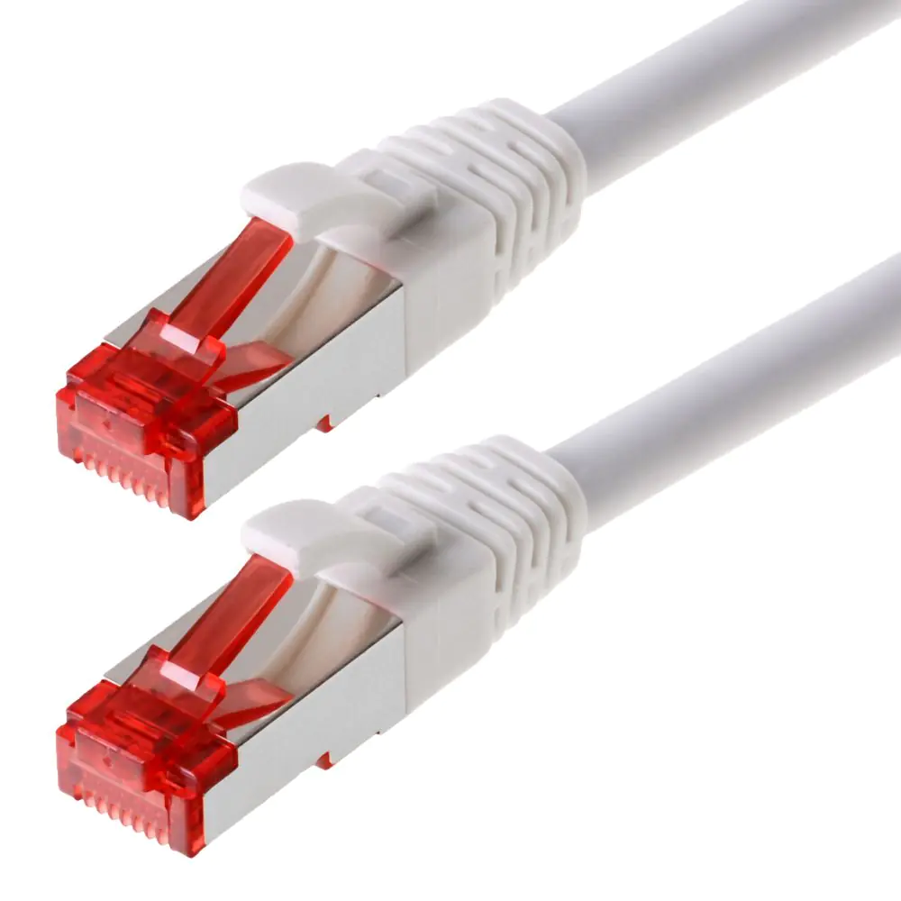 Patchkabel S/FTP (PIMF) CAT 6, weiß 5,0m halogenfrei Patchkabel S/FTP (PIMF) CAT 6, weiß 5,0m halogenfrei