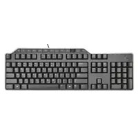 Dell KB-522, Volle Größe (100%), Kabelgebunden, USB, AZERTY, Schwarz KB522-BK-FR