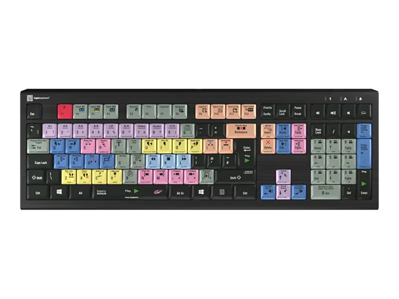 Logickeyboard EDIUS ASTRA2 - Tastatur - Windows