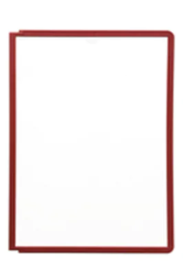 DURABLE Sichttafel SHERPA Panel 560603 DIN A4 PP rot