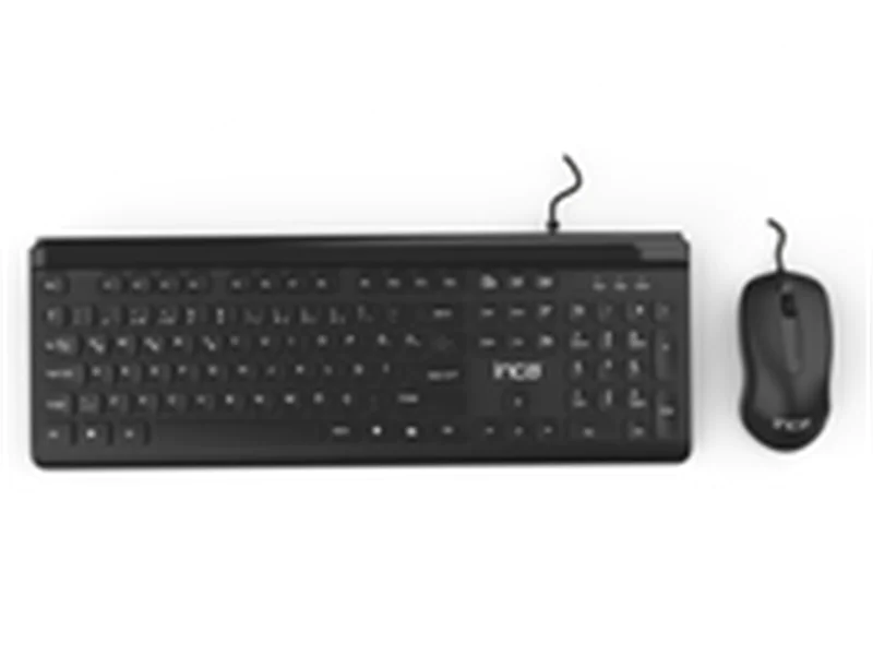 Cian Technology GmbH Inca IMK-377, Volle Größe (100%), Kabelgebunden, USB, Schwarz, Maus enthalten