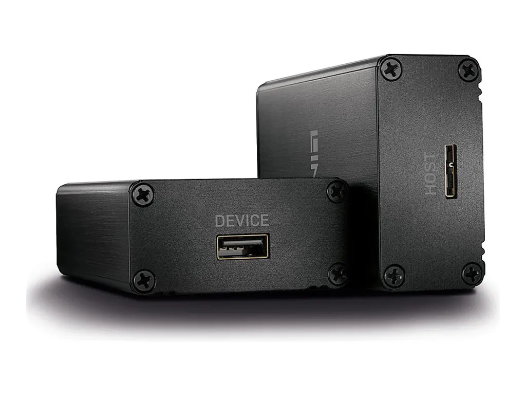 Lindy 350m Fibre Optic USB 3.0 Extender - Sender und Empfänger - USB-Erweiterung - USB 3.0 - Glasfaser - bis zu 350 m