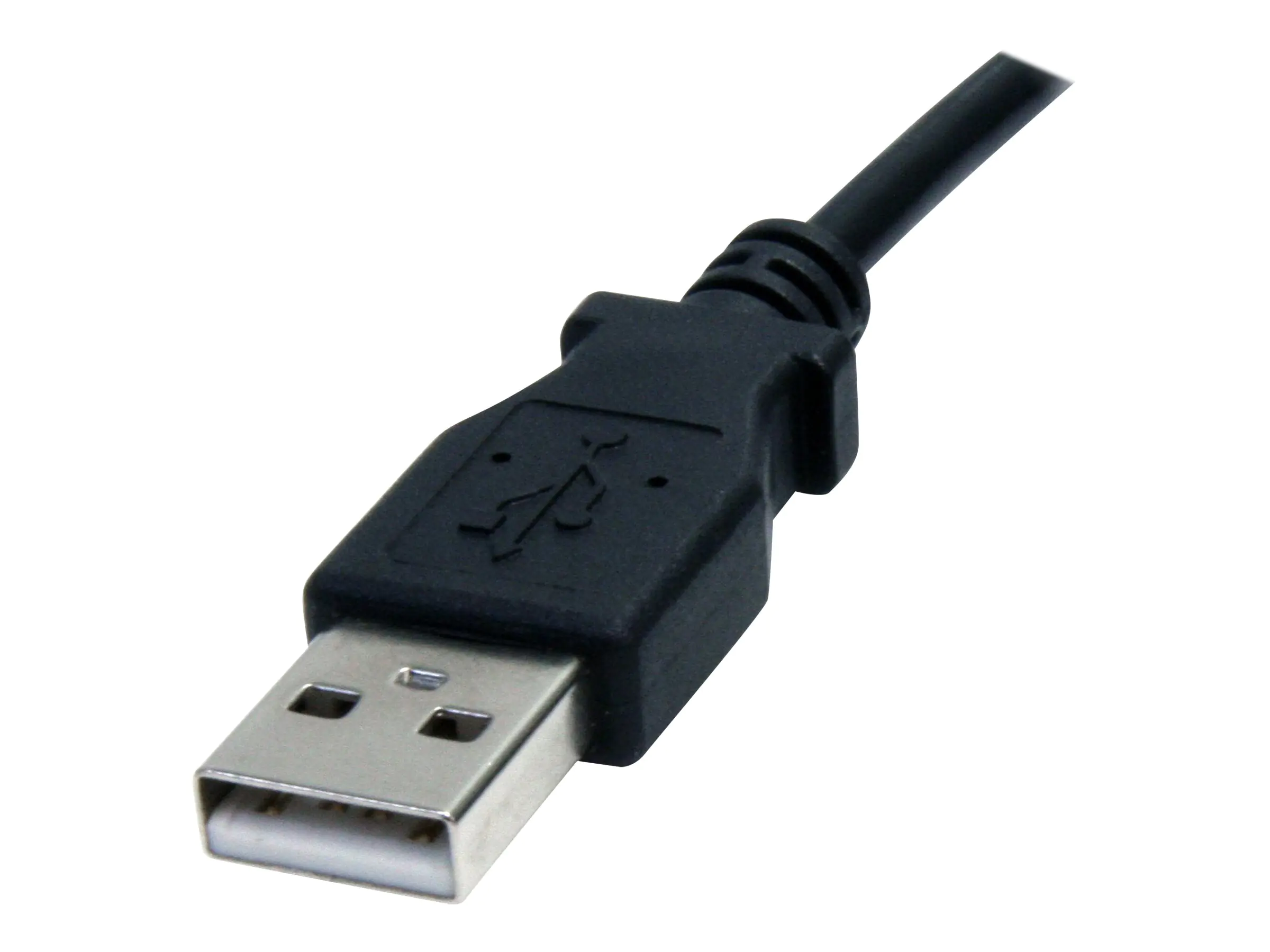 StarTech USB 2.0 auf Hohlstecker Typ N Kabel - USB A DC 5V 5,5mm Stecker Stromkabel Stecker 2m - Stromkabel - USB (nur Strom) (M) zu Gleichstromstecker 5,5 mm (M) - 2 m - geformt - Schwarz