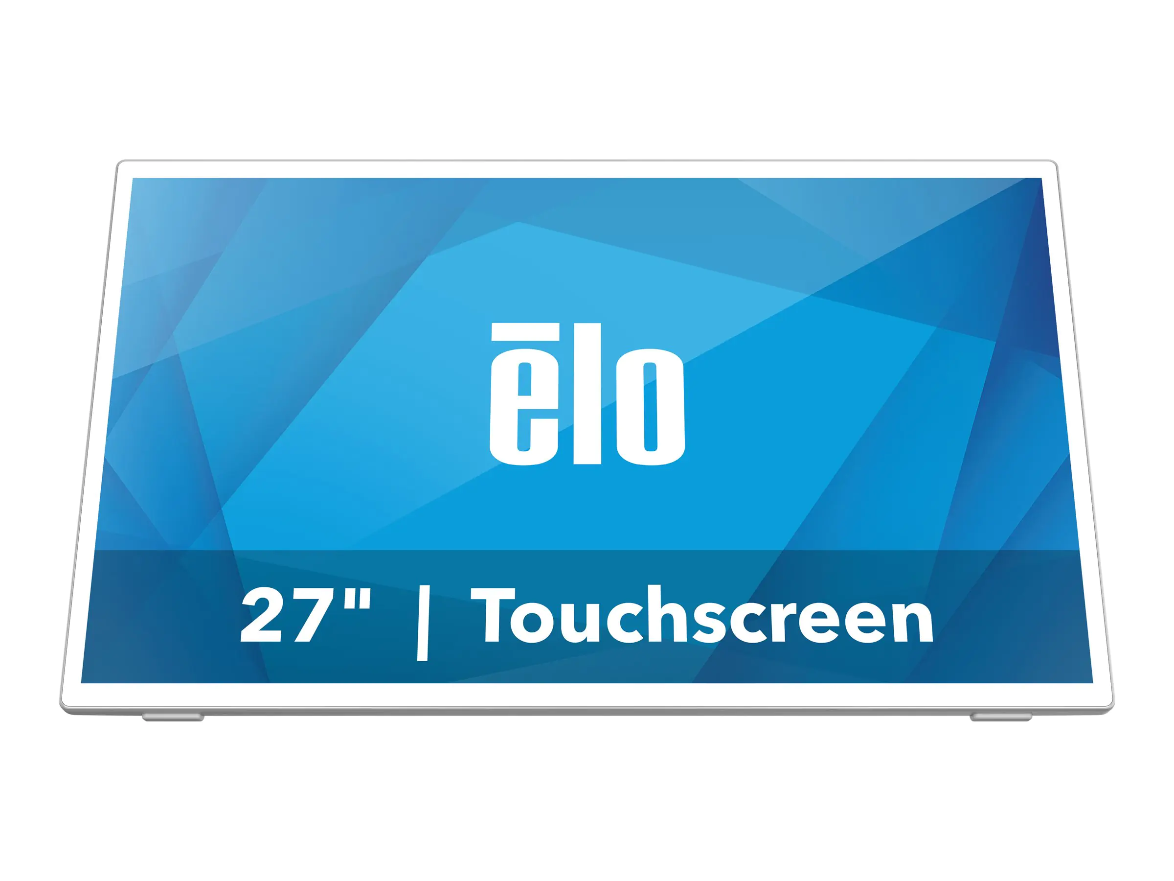 Elo 2770L - LCD-Monitor - 68.6 cm (27") - Touchscreen - 1920 x 1080 Full HD (1080p) @ 60 Hz - 300 cd/m² - 14 ms - HDMI, VGA, DisplayPort - Lautsprecher - weiß