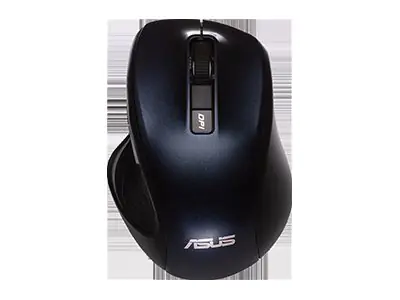 ASUS MW202 - Maus - optisch - 6 Tasten - kabellos - 2.4 GHz - kabelloser Empfänger (USB) - nachtblau - für ASUSPRO P1; P2; P3; ExpertBook B9; P2