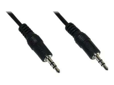 InLine - Audiokabel - mini-phone stereo 3.5 mm männlich zu mini-phone stereo 3.5 mm männlich - 5 m InLine - Audiokabel - mini-phone stereo 3.5 mm männlich zu mini-phone stereo 3.5 mm männlich - 5 m
