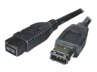 Exsys IEEE 1394-Kabel - FireWire 800 (M) zu FireWire, 6-polig (M)