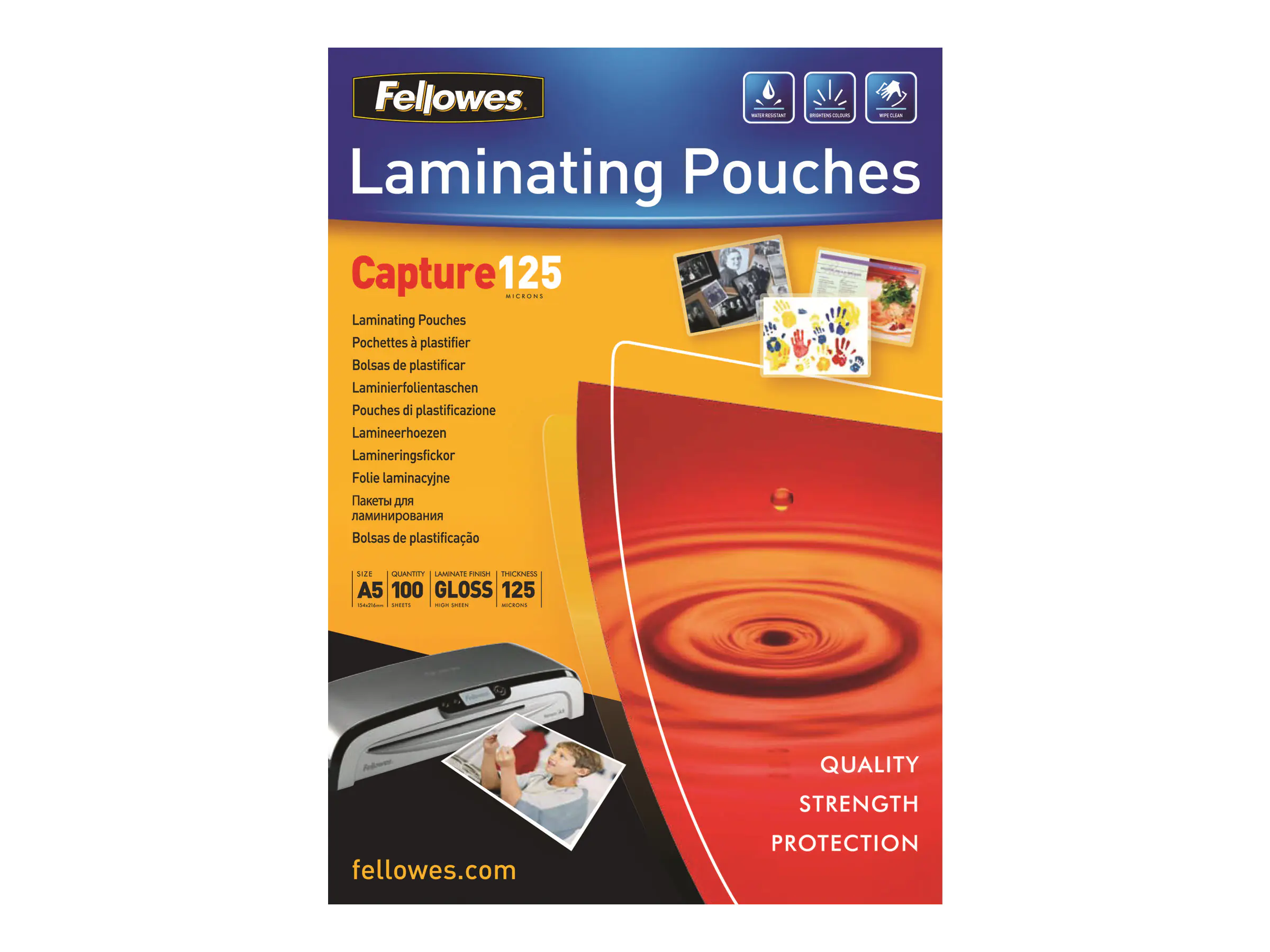 Fellowes Laminierfolie ImageLast 5307302 DIN A5 tr 100 St./Pack.
