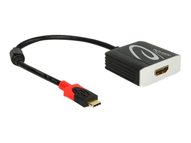 DeLOCK - Externer Videoadapter - USB-C - HDMI - Schwarz - retail