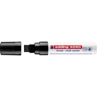 edding Kreidemarker 4090 4-4090001 4-15mm Keilspitze schwarz edding Kreidemarker 4090 4-4090001 4-15mm Keilspitze schwarz
