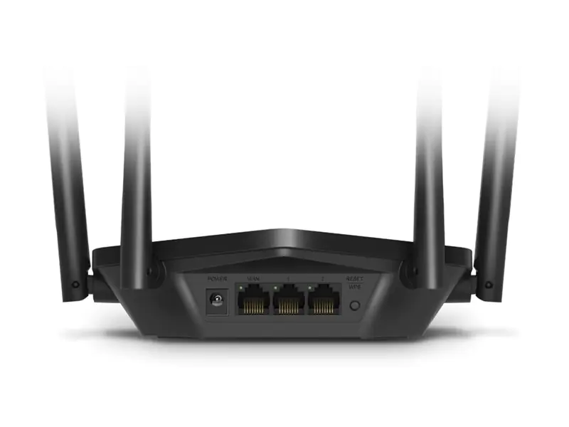 TP-LINK MR1500X, Wi-Fi 6 (802.11ax), Dual-Band (2,4 GHz/5 GHz), Ethernet/LAN, Schwarz, Tabletop-Router