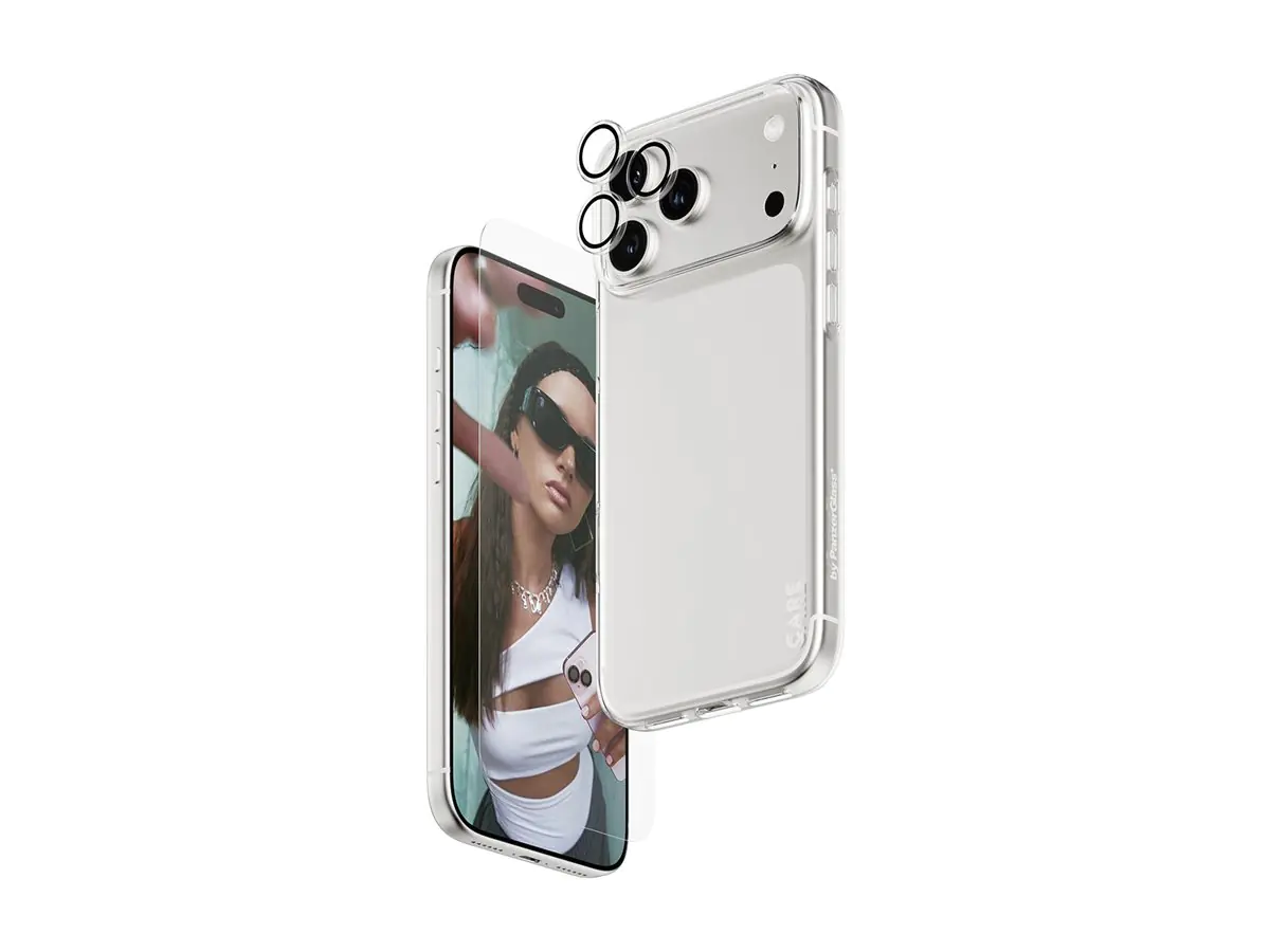 PanzerGlass SAFE CARE by 3-in-1 Fashionable Combo Bundle iPhone 17 Pro