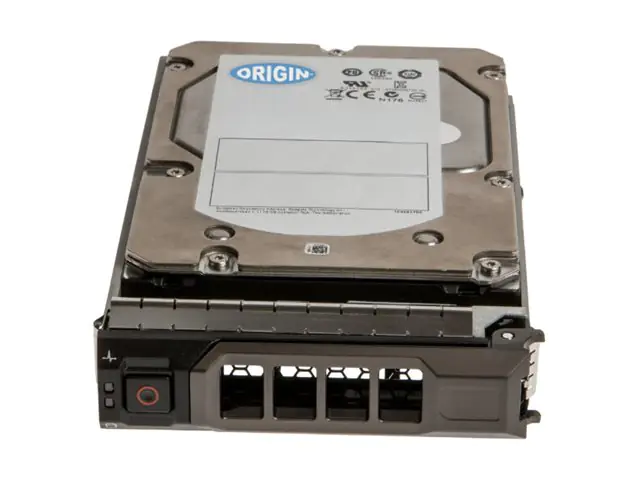 Origin Storage - Festplatte - 4 TB - Hot-Swap - 3.5" (8.9 cm) - SATA 3Gb/s - NL - 7200 rpm - für Dell PowerEdge T430 (3.5"), T630 (3.5"); Dell EMC PowerEdge R430, R530, R730, R730xd