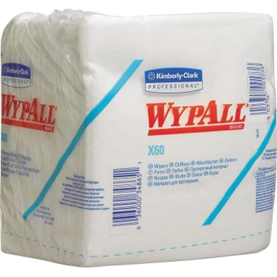 WYPALL Wischtuch X60 6034 1lg. Viertelfalz 31x32cm ws 76 St./Pack. WYPALL Wischtuch X60 6034 1lg. Viertelfalz 31x32cm ws 76 St./Pack.