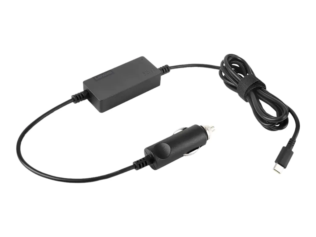 Lenovo 65W USB-C DC Travel Adapter - Auto-Netzteil - DC 12 / 24 V - 65 Watt - Campus - für ThinkPad X1 Yoga Gen 8 21HQ Lenovo 65W USB-C DC Travel Adapter - Auto-Netzteil - DC 12 / 24 V - 65 Watt - Campus - für ThinkPad X1 Yoga Gen 8 21HQ