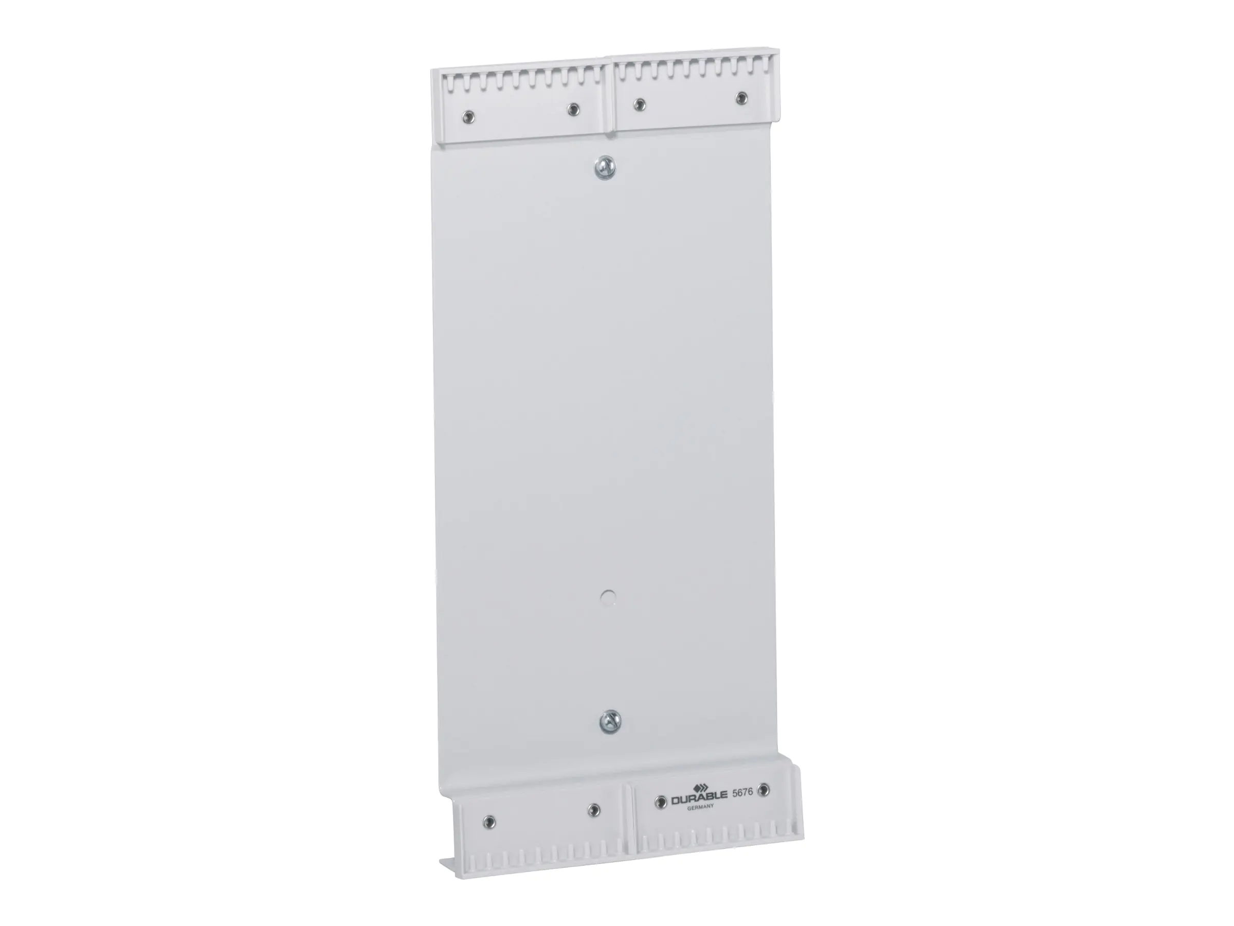 DURABLE Sichttafelsystem 567610 Wandhalter leer für 20 Sichttafeln