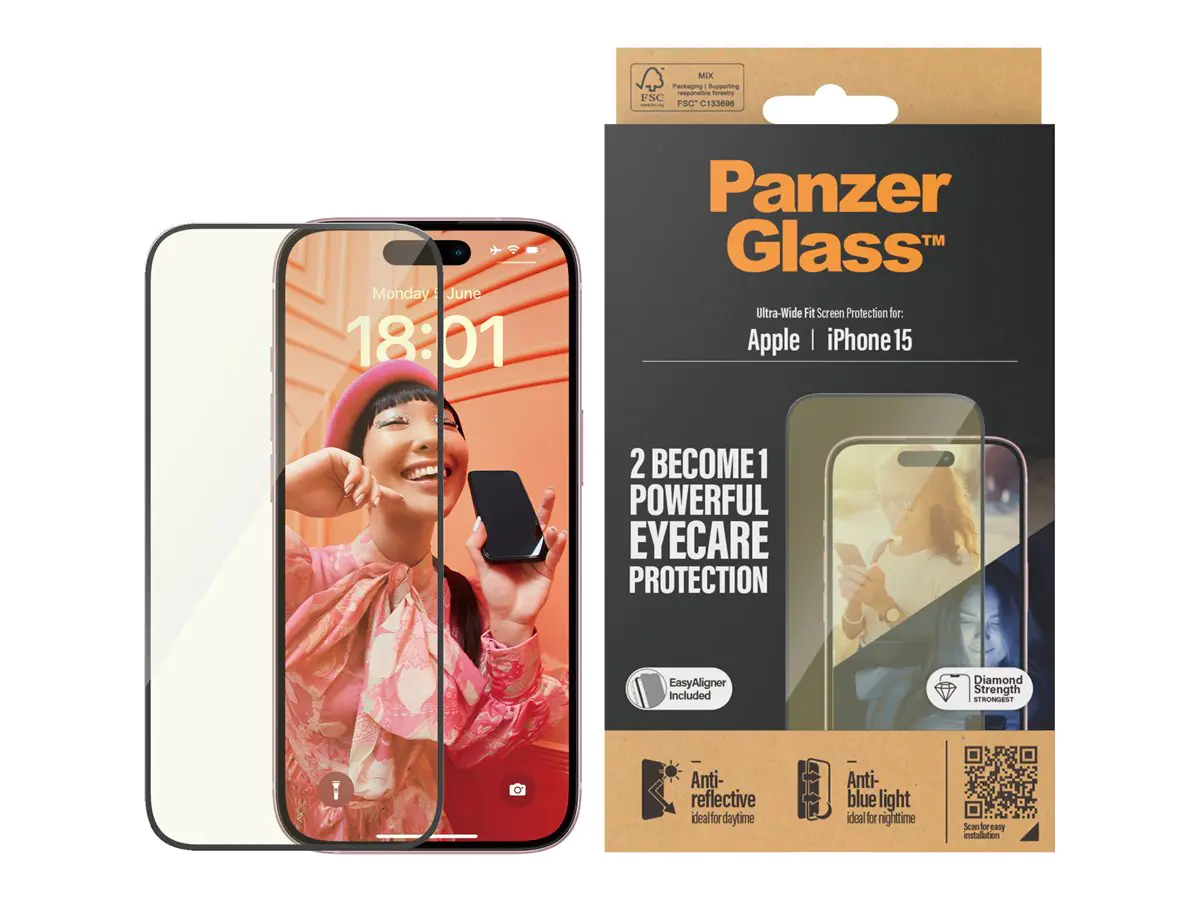 PanzerGlass Bildschirmschutz für Handy - Augenschutz